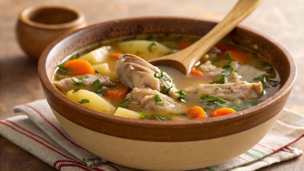 Chicken Neck Soup by Georgi Dinkov