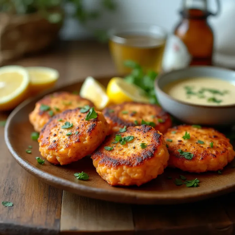 how to make salmon patties with flour